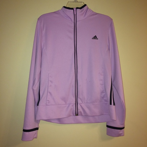 adidas lilac jacket